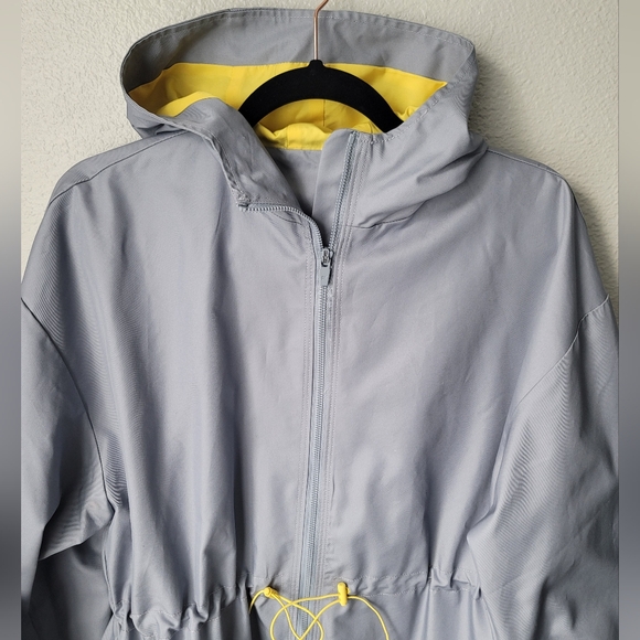 Fabletics Johanna Oversized Parka, Size Small, Color Raincloud Multi - Picture 7 of 15